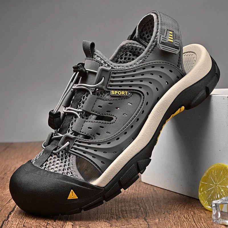 Herren Wassersport-Schuhe mit rutschfester Sohle und atmungsaktivem Obermaterial