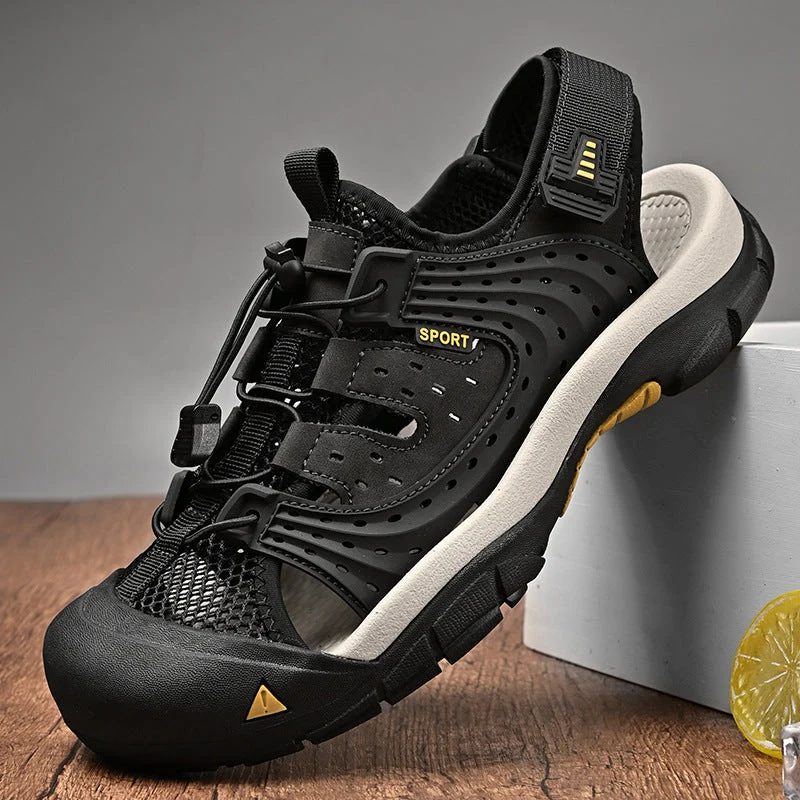 Herren Wassersport-Schuhe mit rutschfester Sohle und atmungsaktivem Obermaterial