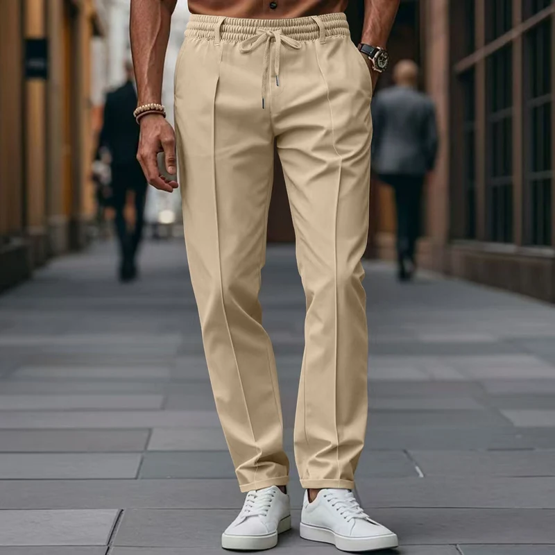 Herren lässige Jogginghose mit elastischem Bund und praktischen Seitentaschen
