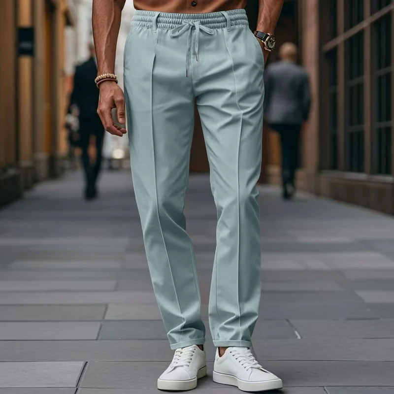 Herren lässige Jogginghose mit elastischem Bund und praktischen Seitentaschen
