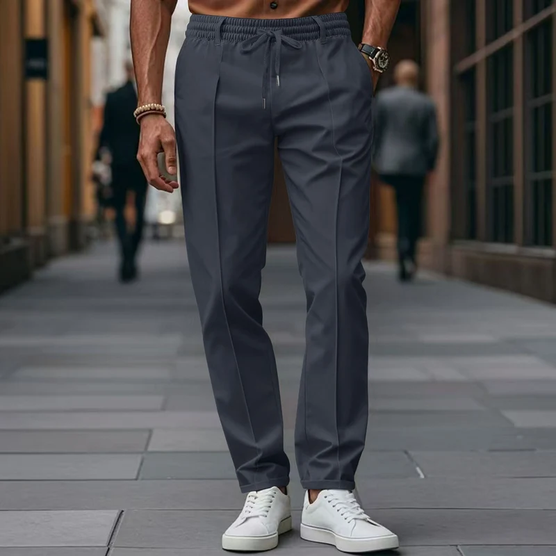 Herren lässige Jogginghose mit elastischem Bund und praktischen Seitentaschen