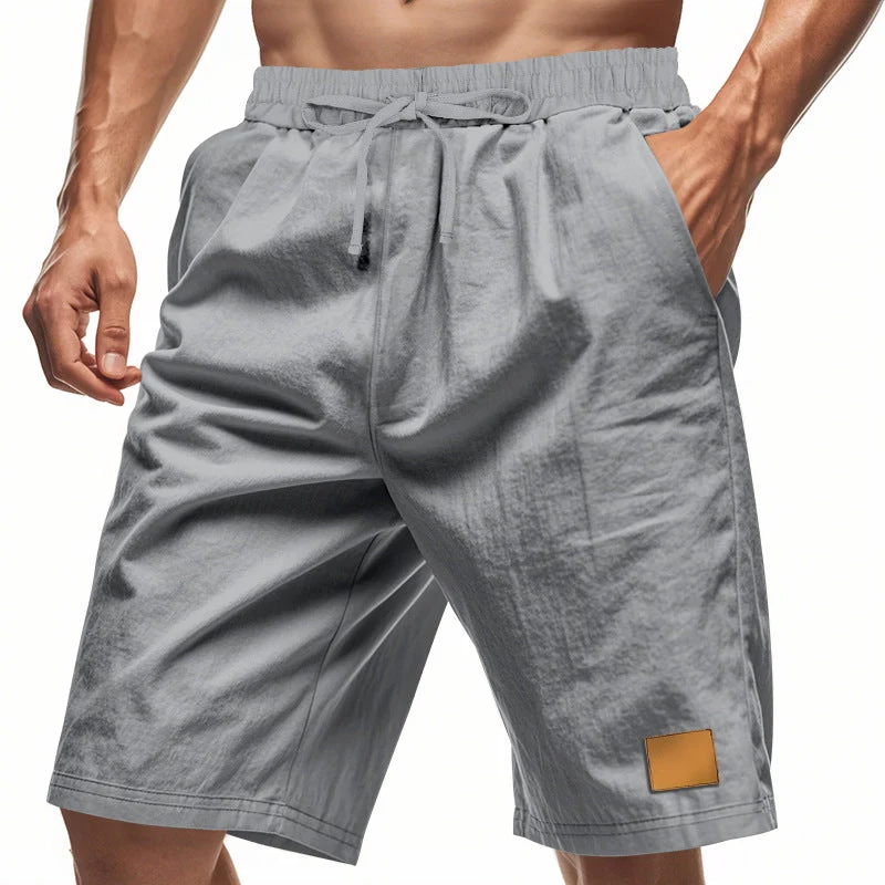 Herren bequeme Sport-Shorts mit elastischem Bund und praktischen Seitentaschen