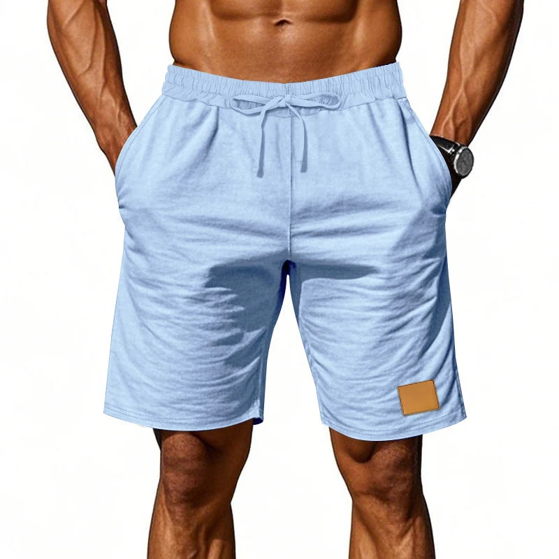 Herren bequeme Sport-Shorts mit elastischem Bund und praktischen Seitentaschen