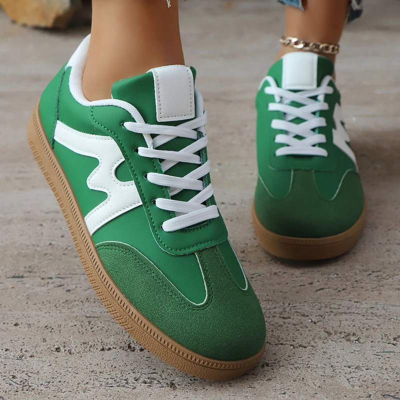 Damen Sneakers im sportlichen Retro-Look mit komfortabler Dämpfung