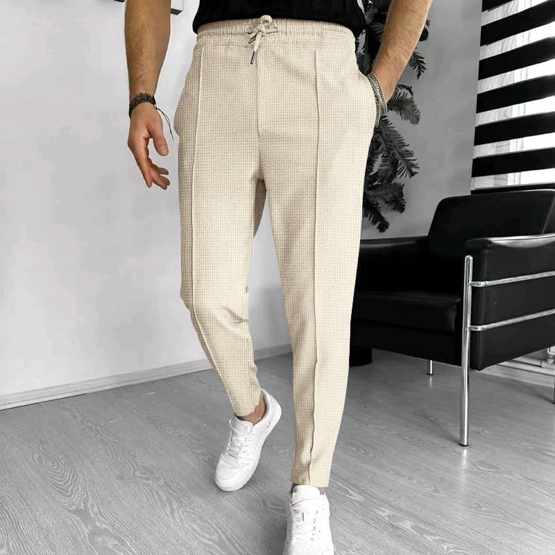 Slim Fit Elastischer Bund mit Kordelzug Atmungsaktives Stretchmaterial mit Taschen