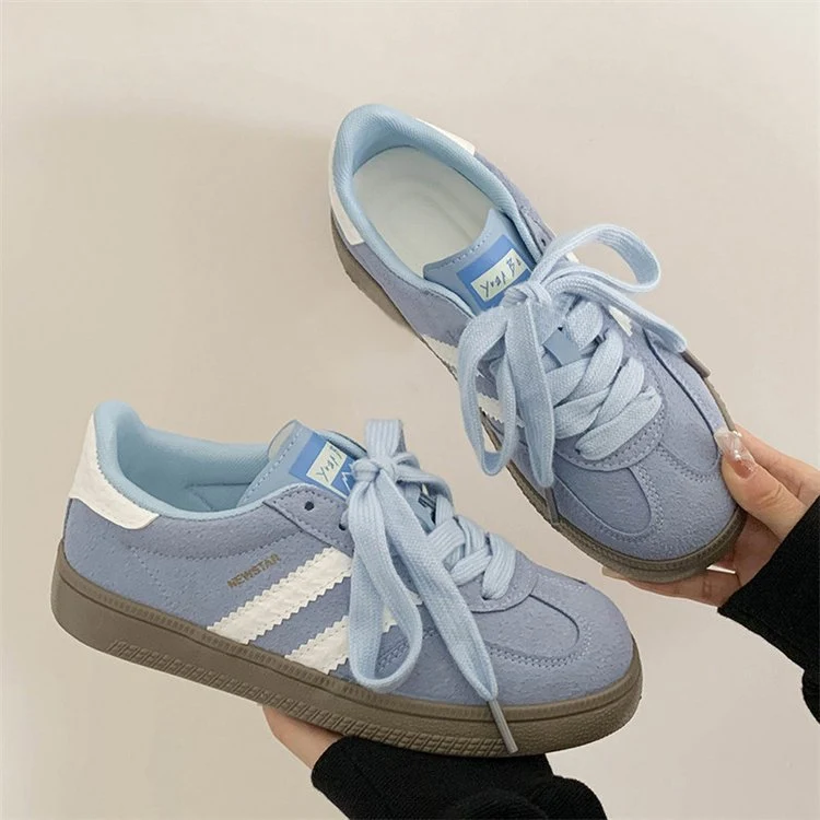 Damen Sportliche Sneakers mit reflektierenden Elementen und atmungsaktiver Oberflächenstruktur