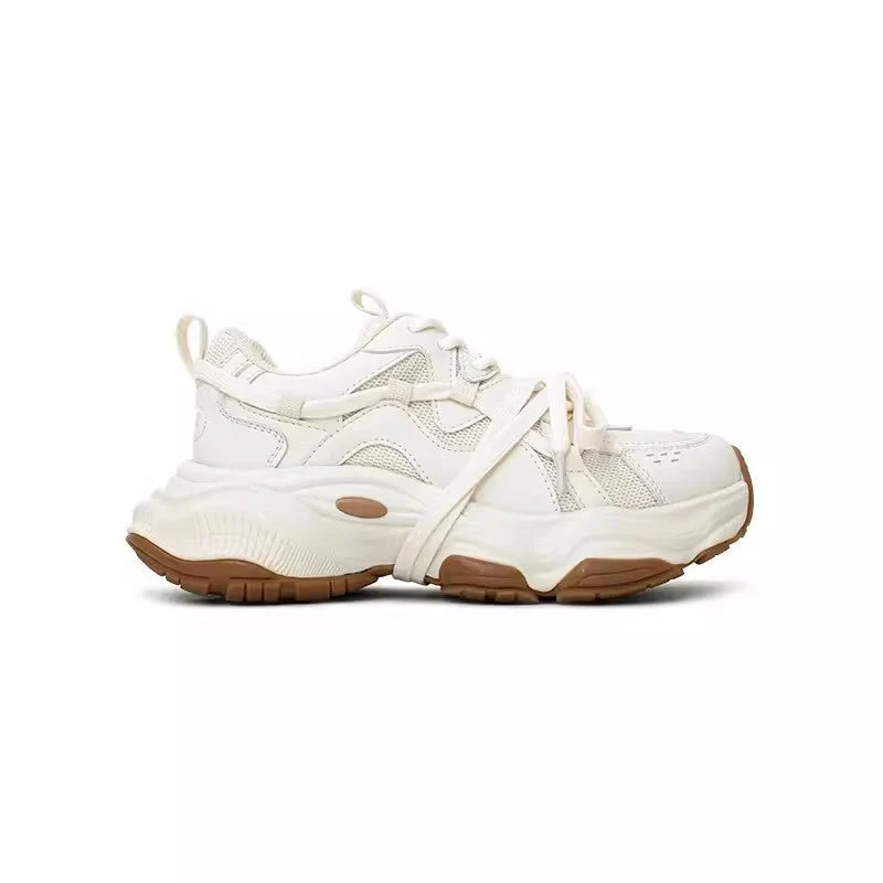 Damen Chunky Sneakers mit bequemer Passform und strapazierfähigem Obermaterial
