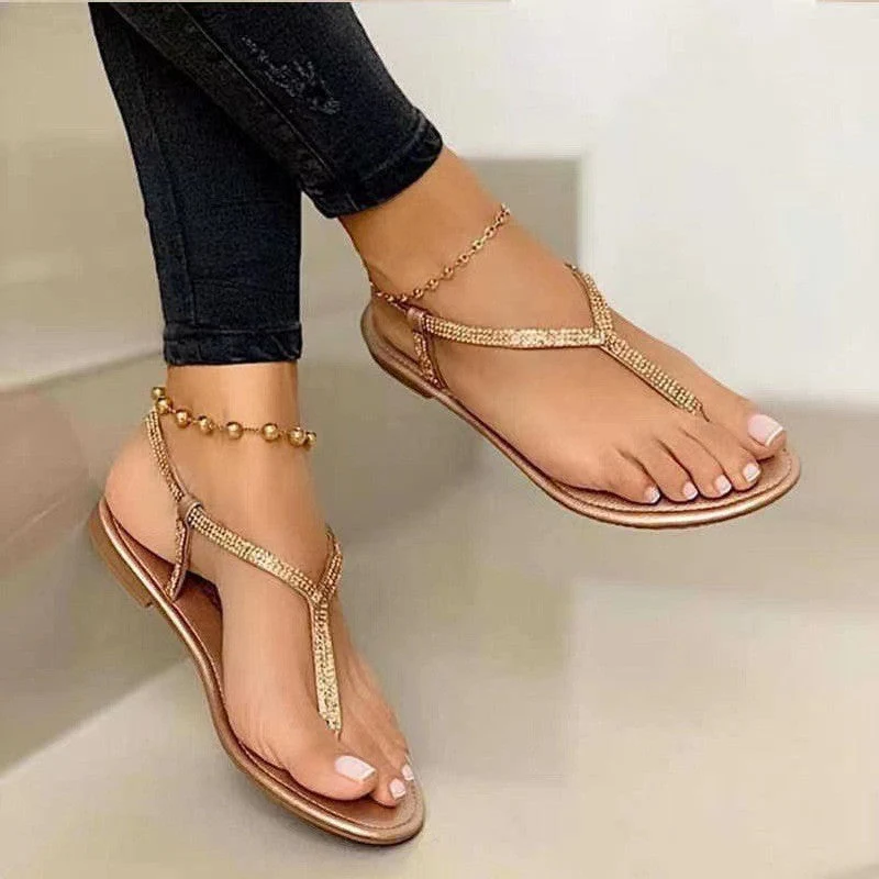 Damen glamouröse Flip-Flops
