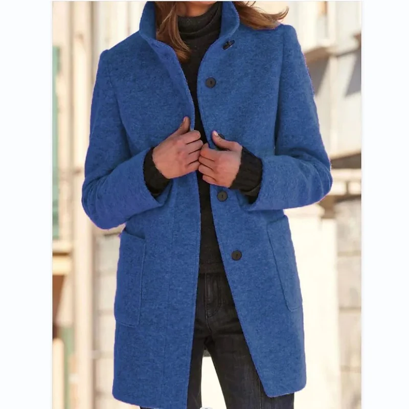 Wintermantel aus Wolle