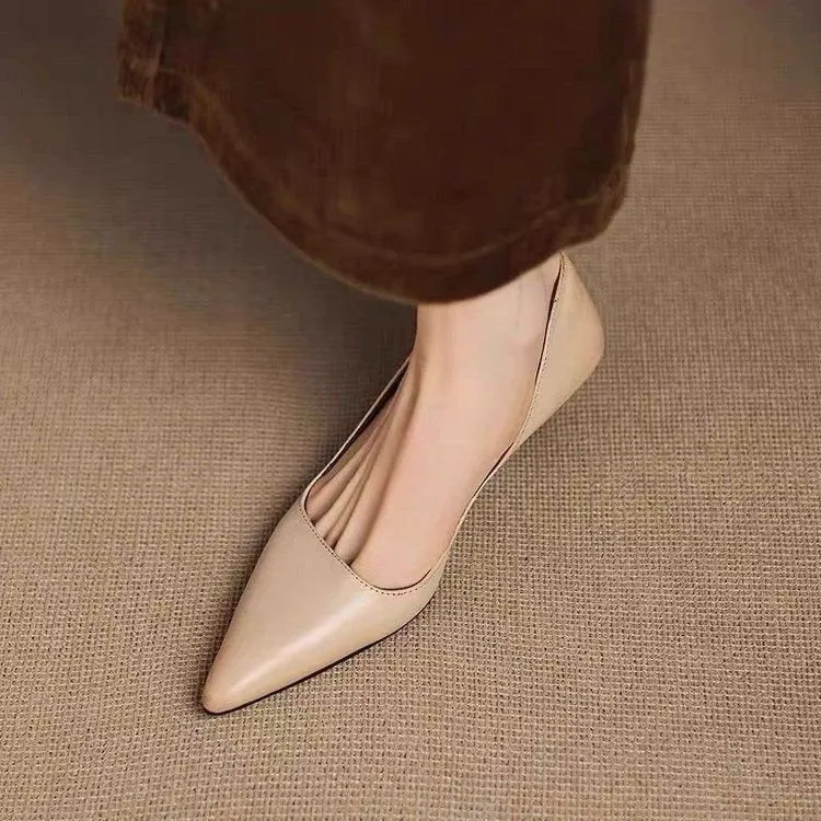 Damen Elegante Pumps mit spitz zulaufendem Design