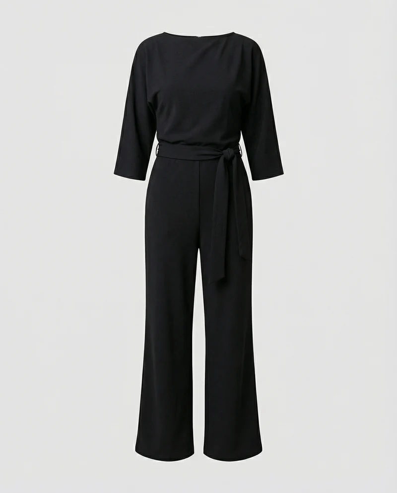 Stylischer Jumpsuit mit Gürtel