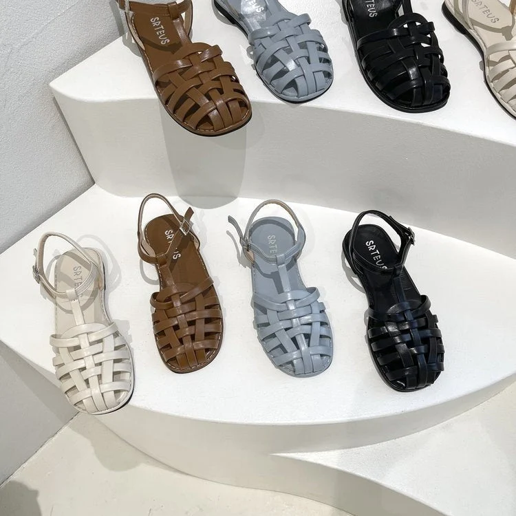 Damen Komfortable und atmungsaktive Zehentrenner-Sandalen