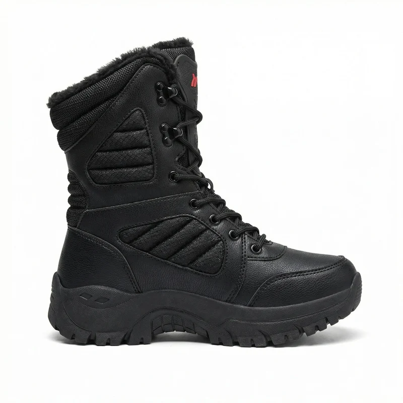 Herren Hochleistungs-Winterstiefel mit isolierendem Futter und rutschfester Sohle