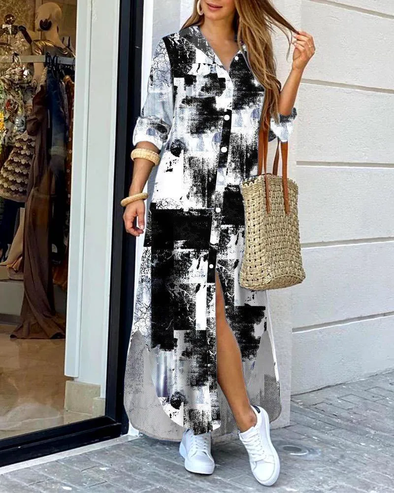 Mode Hemdkleid