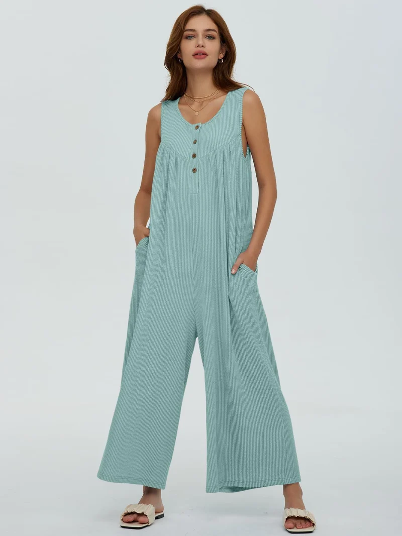 Damen lässiger Jumpsuit