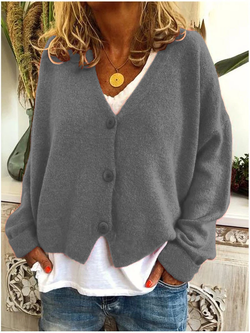 Kuschelige Strickjacke