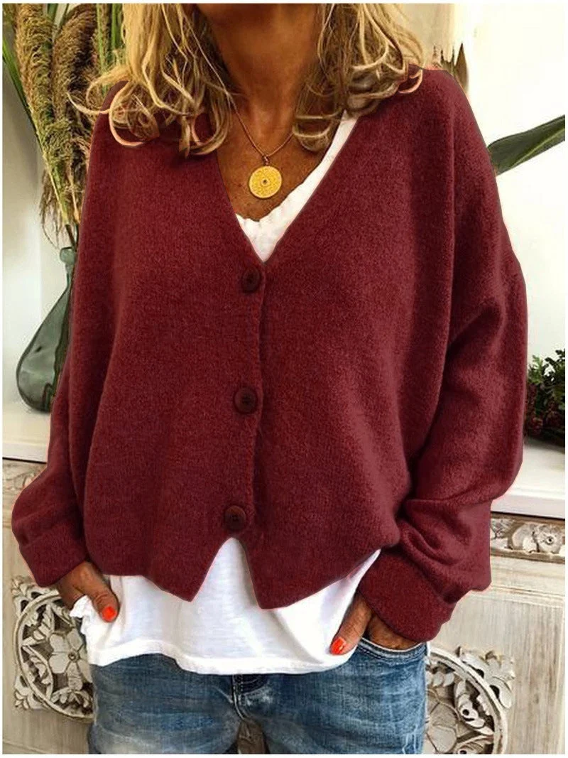 Kuschelige Strickjacke