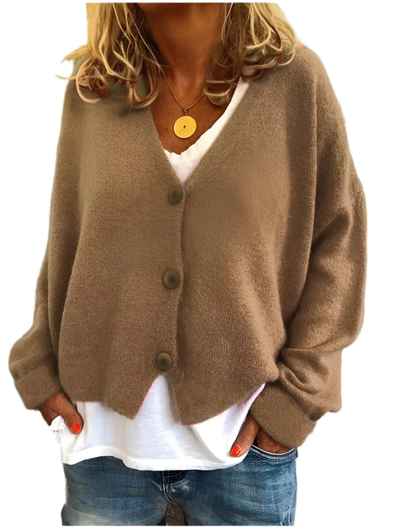 Kuschelige Strickjacke