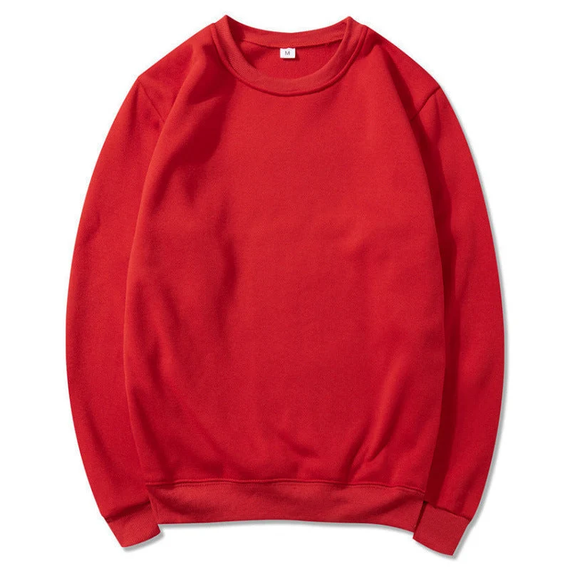 Damen Sweatshirt aus weichem Baumwollmaterial mit Rundhalsausschnitt