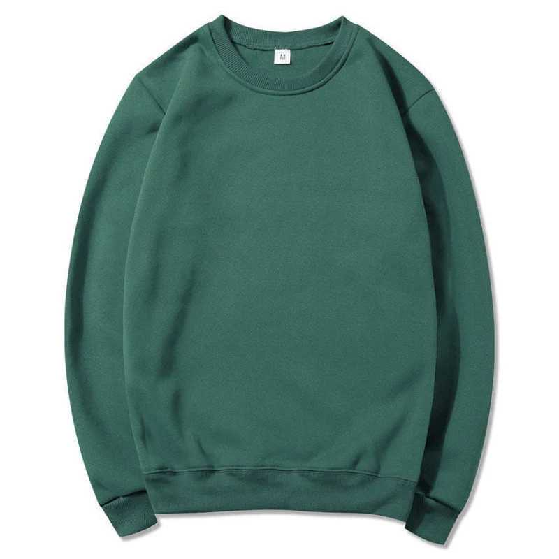 Damen Sweatshirt aus weichem Baumwollmaterial mit Rundhalsausschnitt