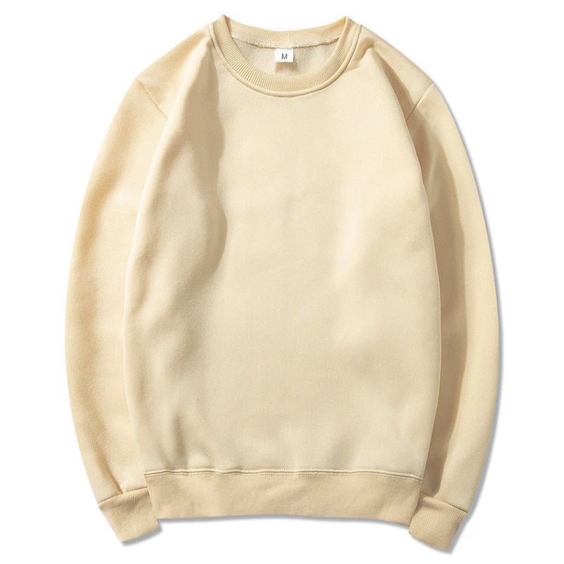Damen Sweatshirt aus weichem Baumwollmaterial mit Rundhalsausschnitt