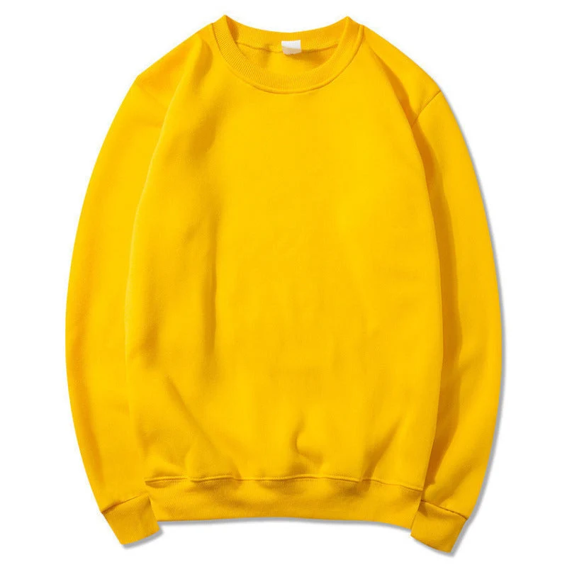 Damen Sweatshirt aus weichem Baumwollmaterial mit Rundhalsausschnitt