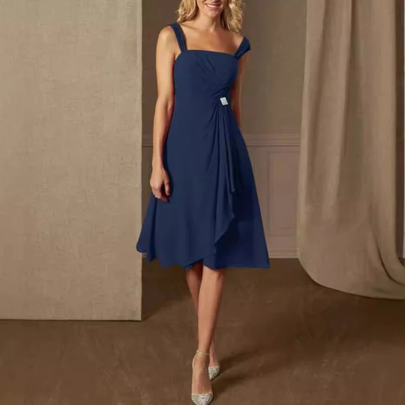 Damen festliches Maxikleid mit einem eleganten Wickeldesign und transparenter Ärmeln - Arvani