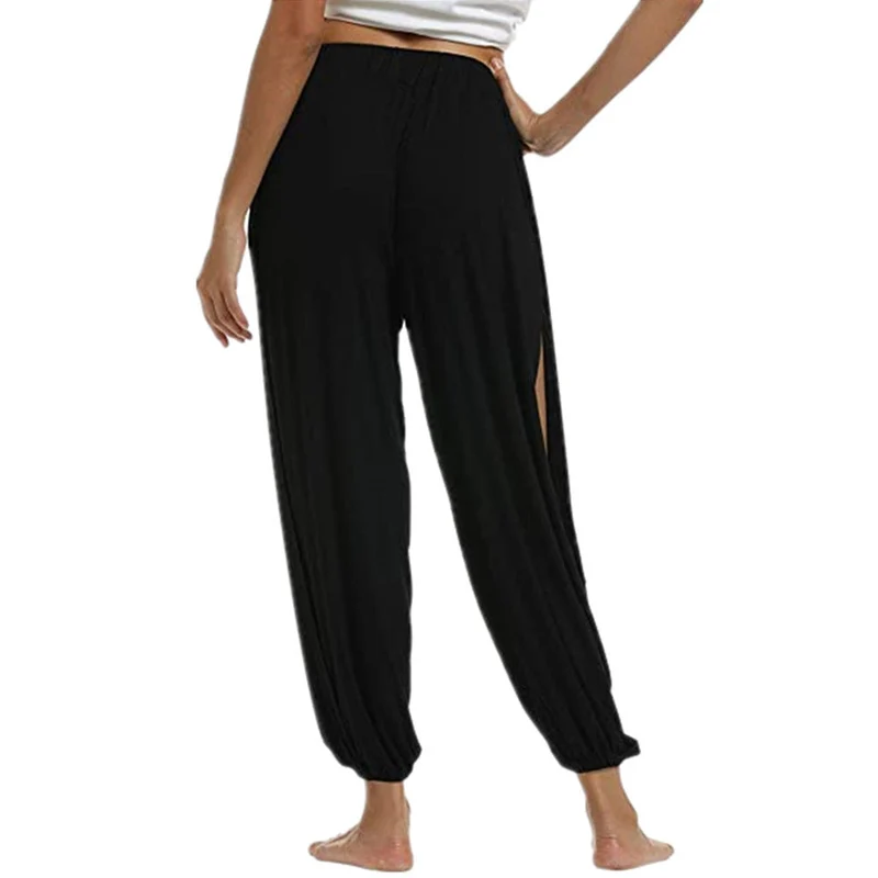 Damen luftige Freizehhose mit seitlichen Schlitzen Nord Taschen