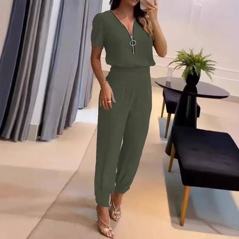 Damen Lässiger mit elegantem V-Ausschnitt und perfektem Sitz Nord Taschen