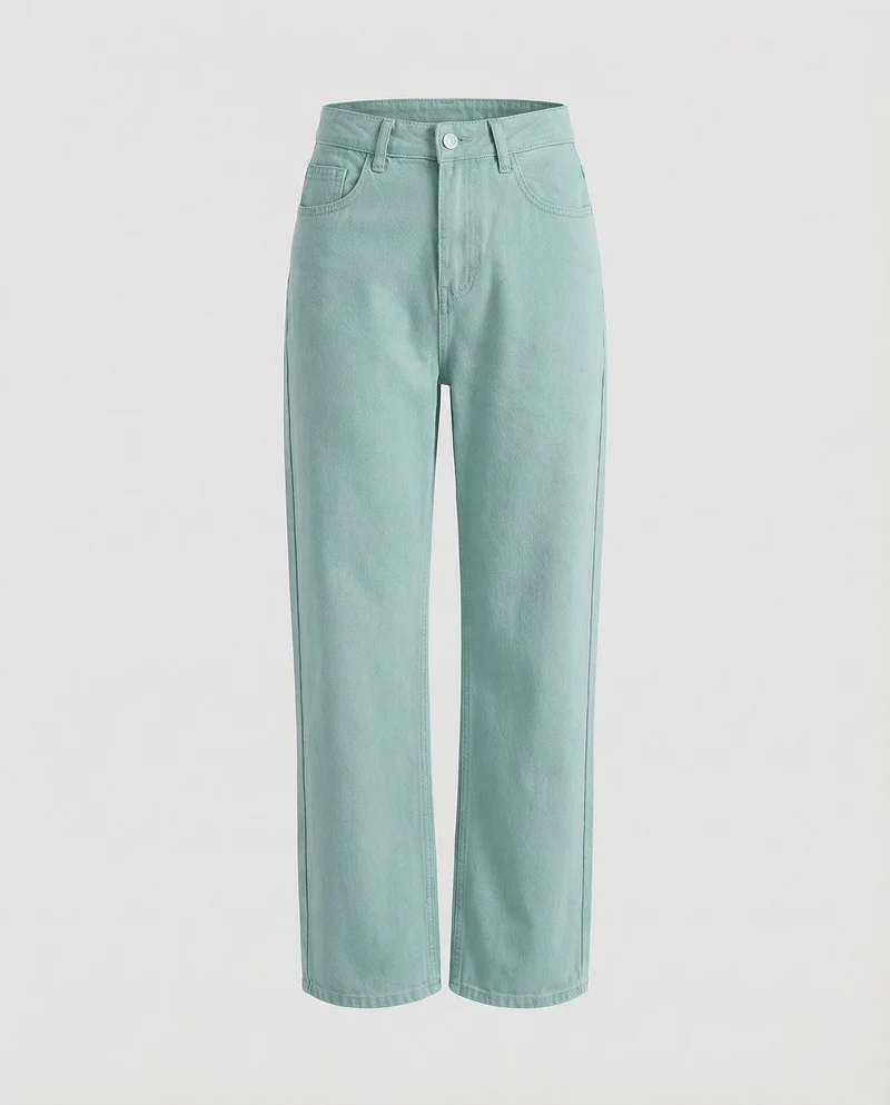 Damen Jeans High Waist Gerade