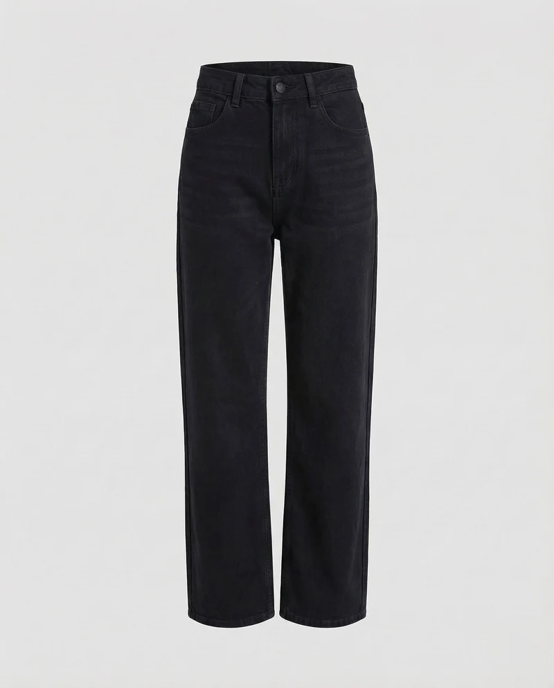 Damen Jeans High Waist Gerade