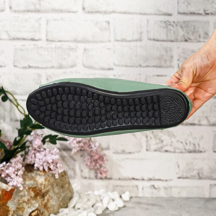 Damen Offene Ballerinas mit anatomischem Fußbett Nord Taschen
