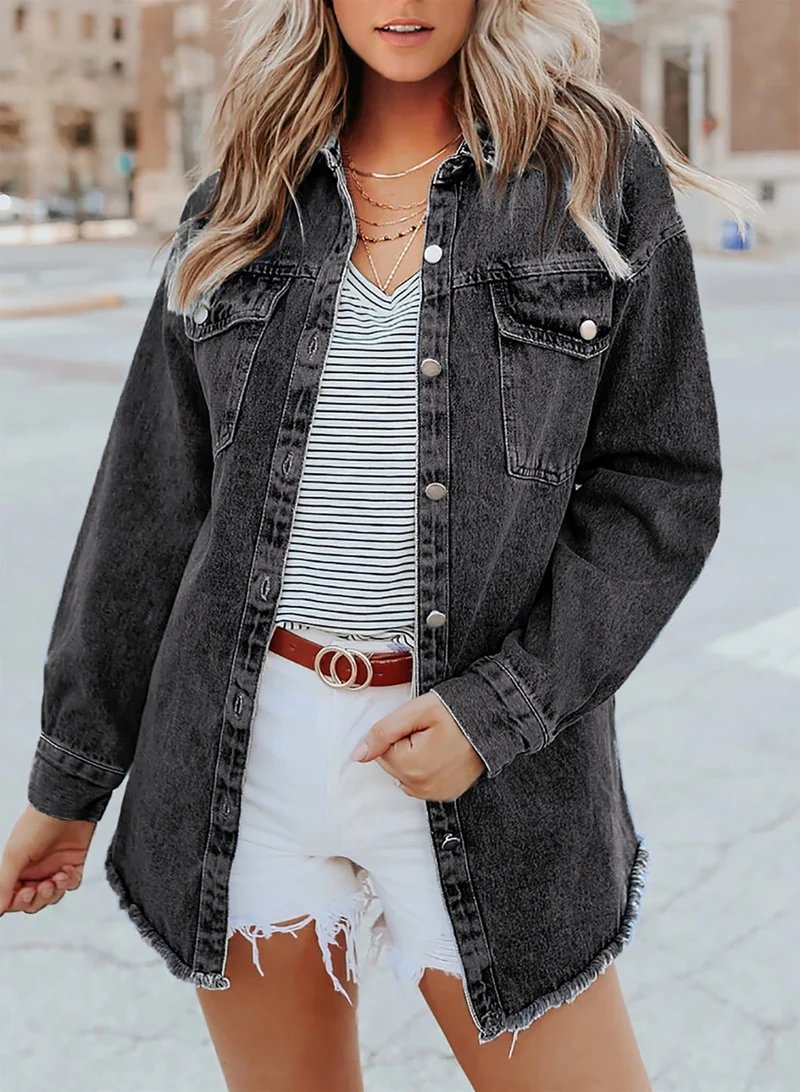 Mach jedes Outfit schöner mit dieser Jeansjacke