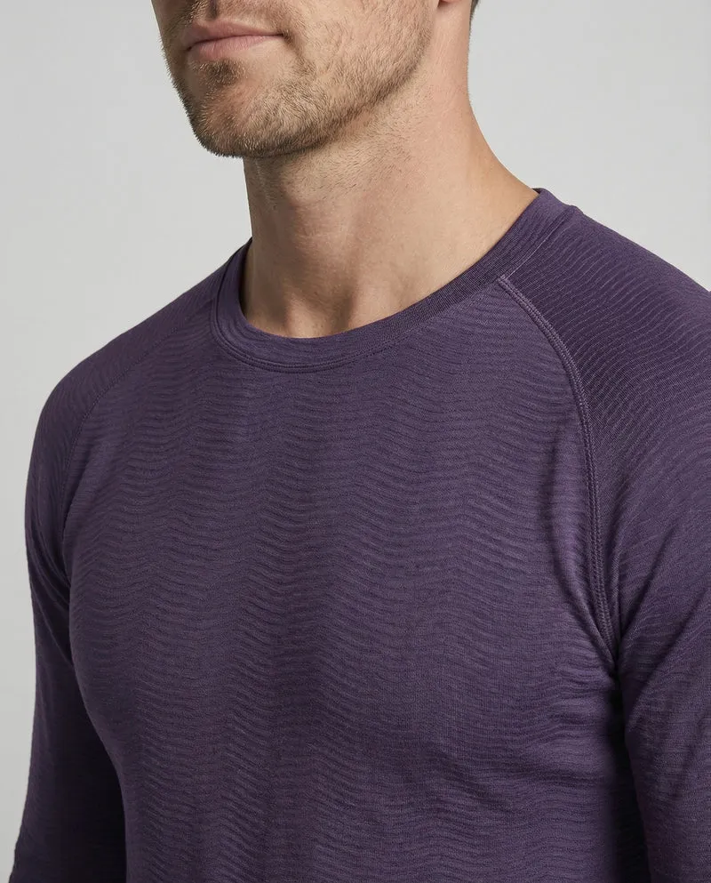 Kompressionsshirt Langarm Enganliegend Herren