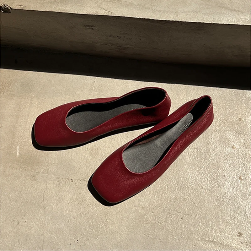 Damen Ballerinas aus hochwertigem Leder mit ergonomischem Fußbett