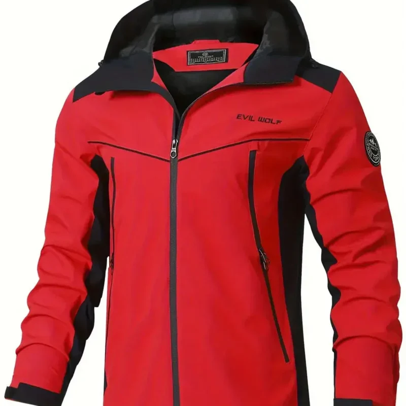 Wasserabweisende Outdoorjacke mit Reflektierendem Design - Arvani