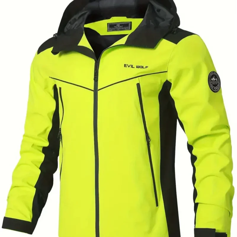 Wasserabweisende Outdoorjacke mit Reflektierendem Design - Arvani