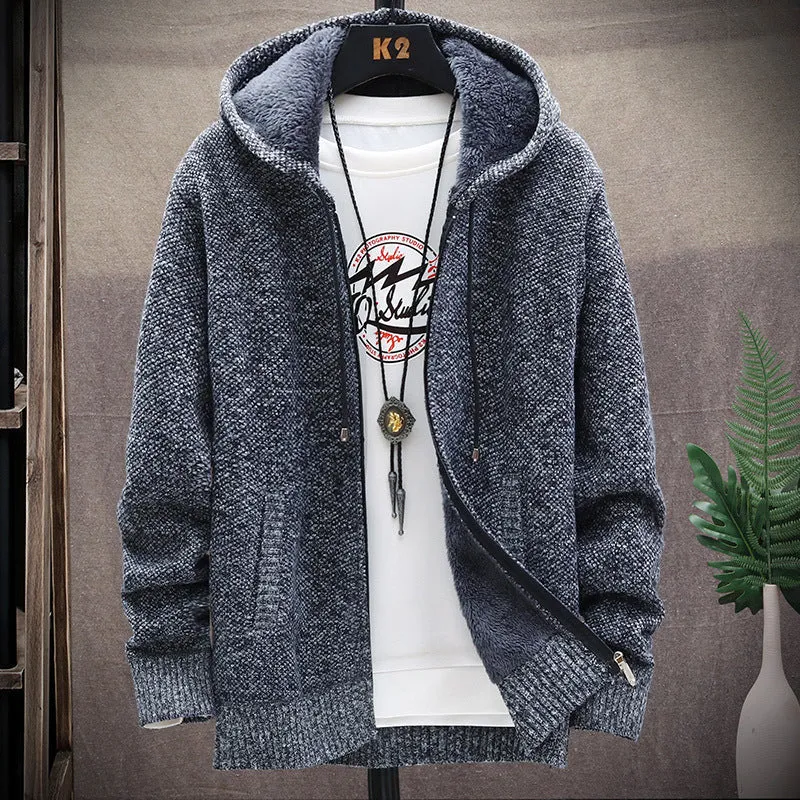 Herren bequeme und stylische Kapuzenjacke
