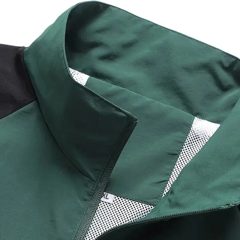 Winddichte Herrenjacke für Outdoor-Aktivitäten