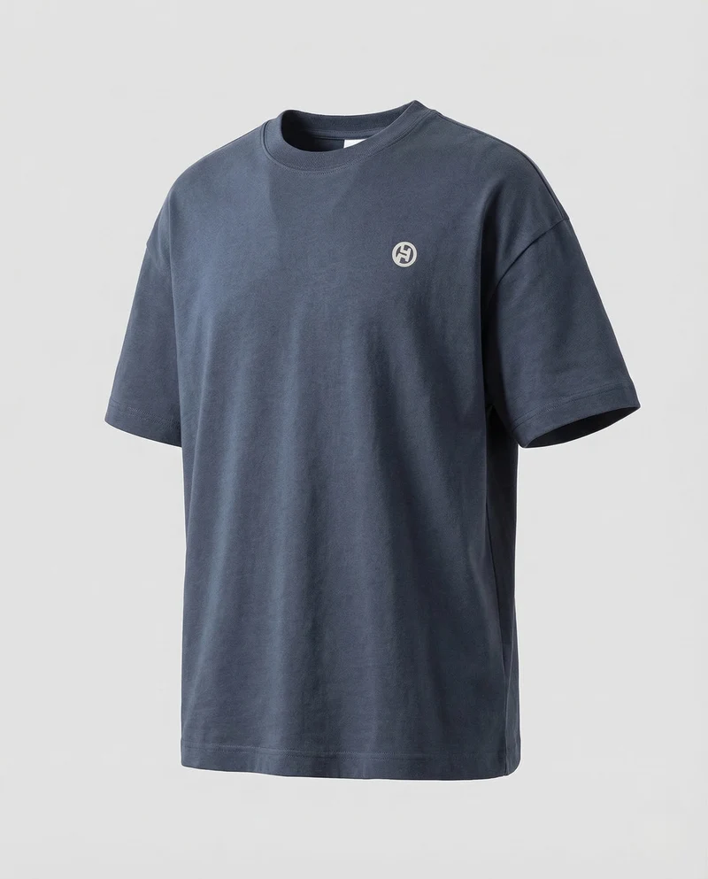 Herren T Shirt Oversize Baumwollmix