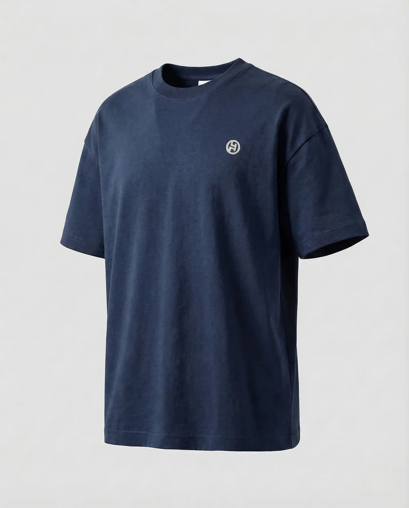 Herren T Shirt Oversize Baumwollmix