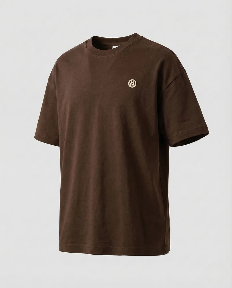 Herren T Shirt Oversize Baumwollmix