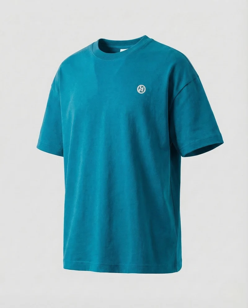 Herren T Shirt Oversize Baumwollmix