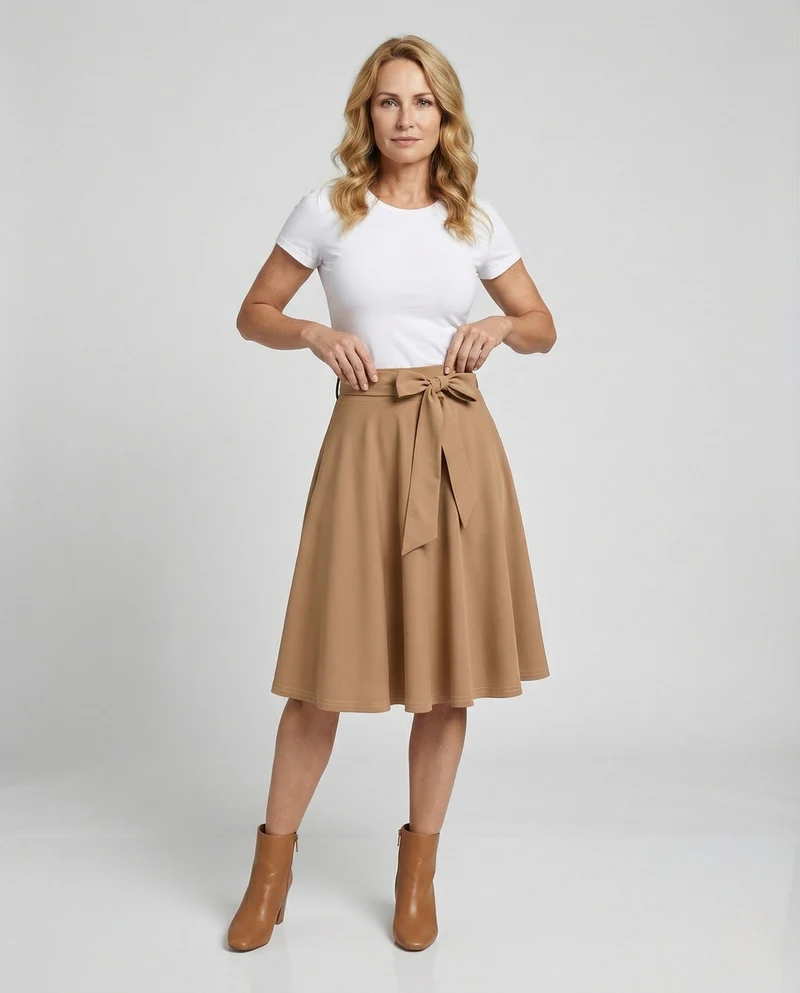 Tellerrock Damen High Waist