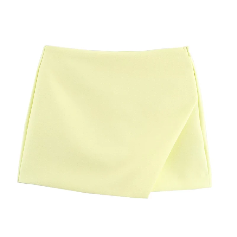 Damen modische Wickel-Shorts aus hochwertigem, elastischem Material