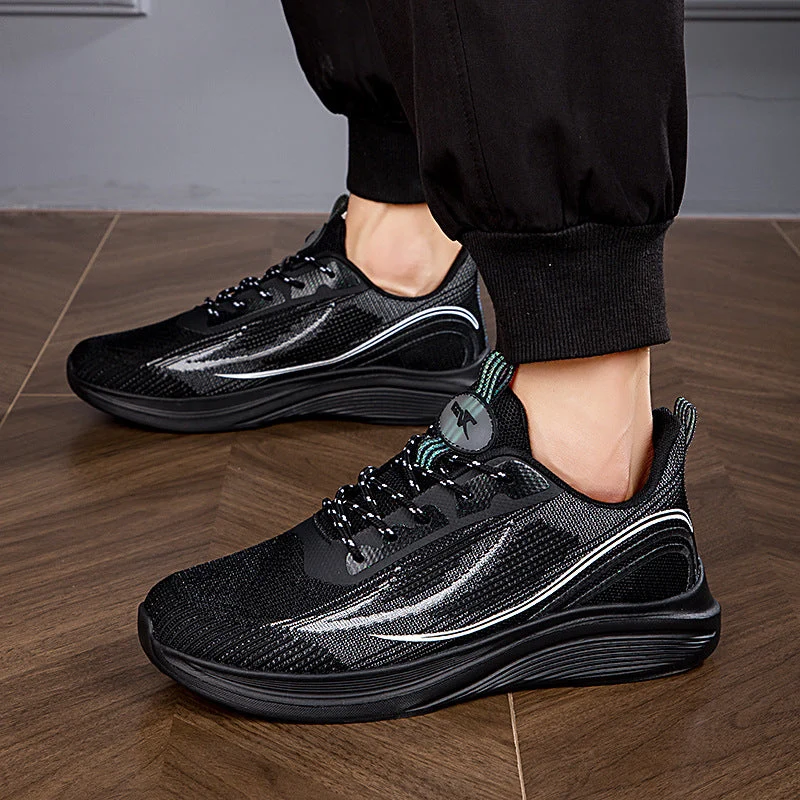 Herren Laufschuhe mit atmungsaktivem Obermaterial und stoßdämpfender Sohle