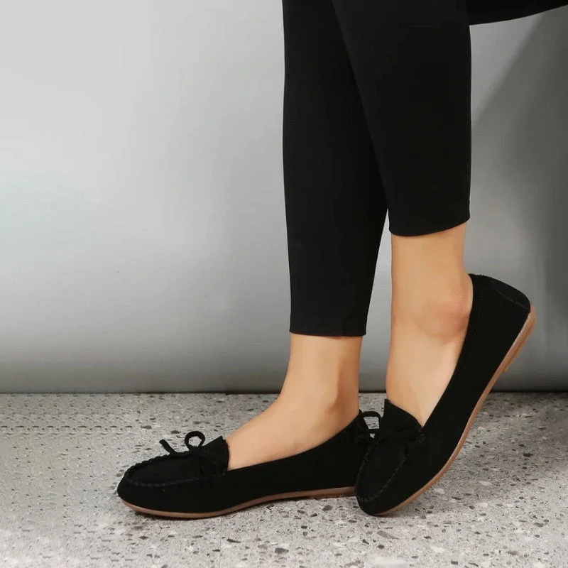 Lässige Slipper Flats