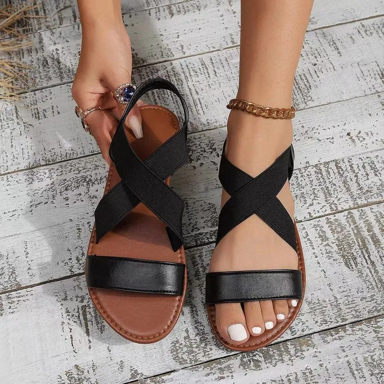 Damen Komfortable und stylische Riemensandalen