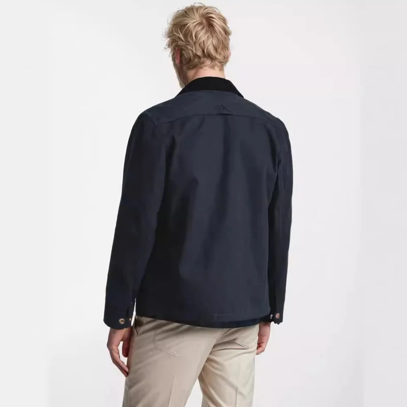 Herren trendige Jeansjacke