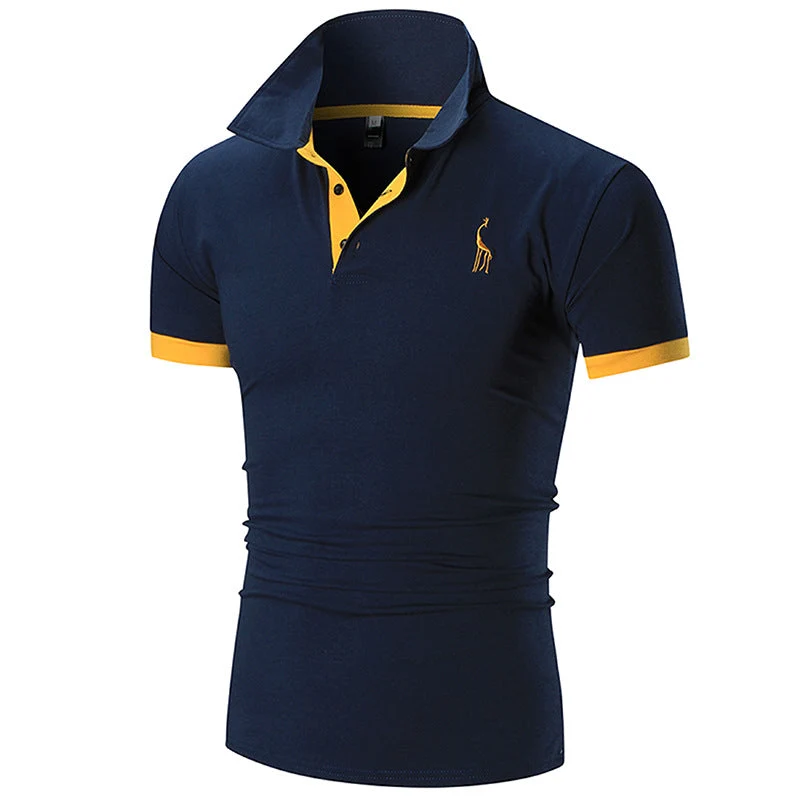 Herren Poloshirt mit modernem Kragen und figurbetonter Passform Nord Taschen